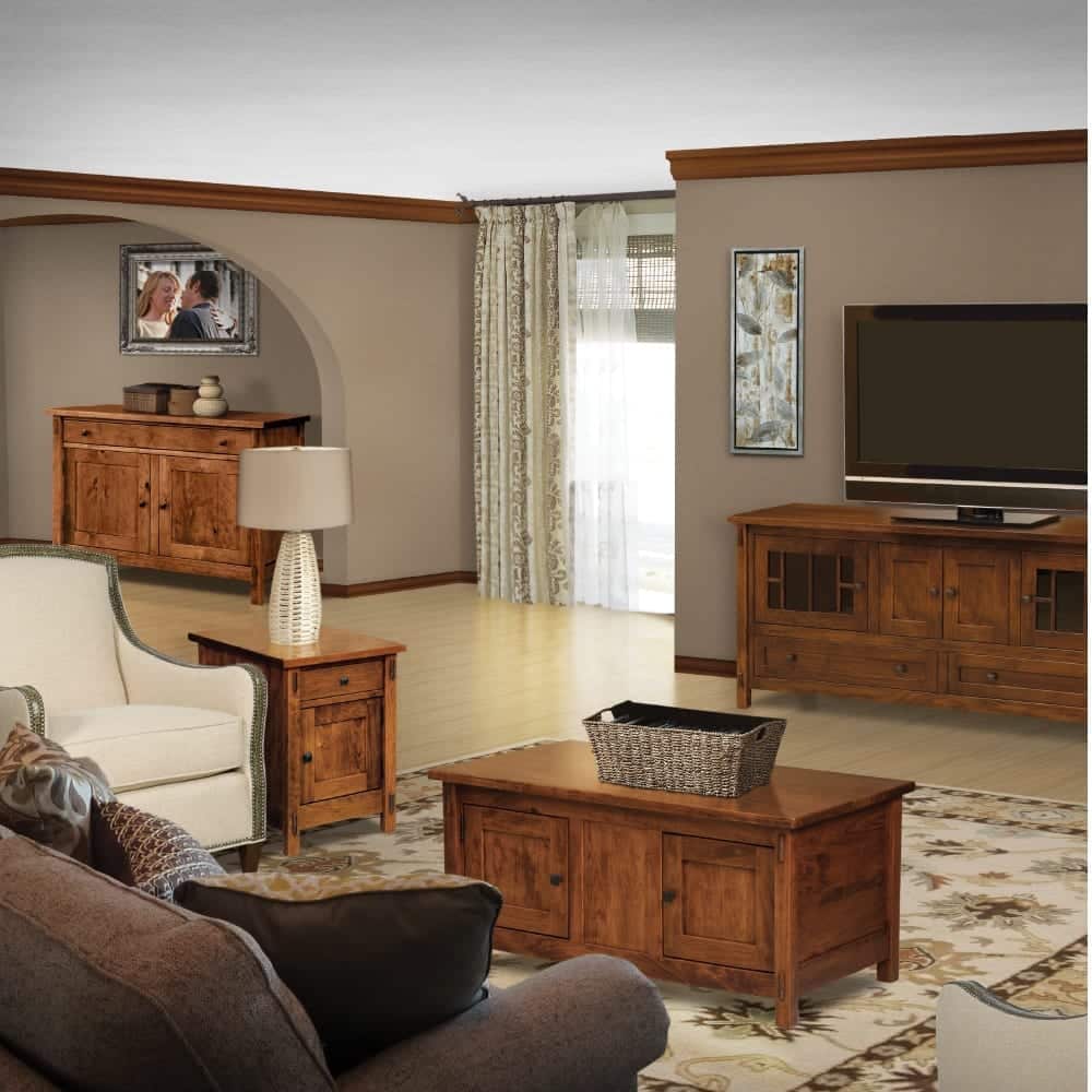 Mission Craftsman living room furniture