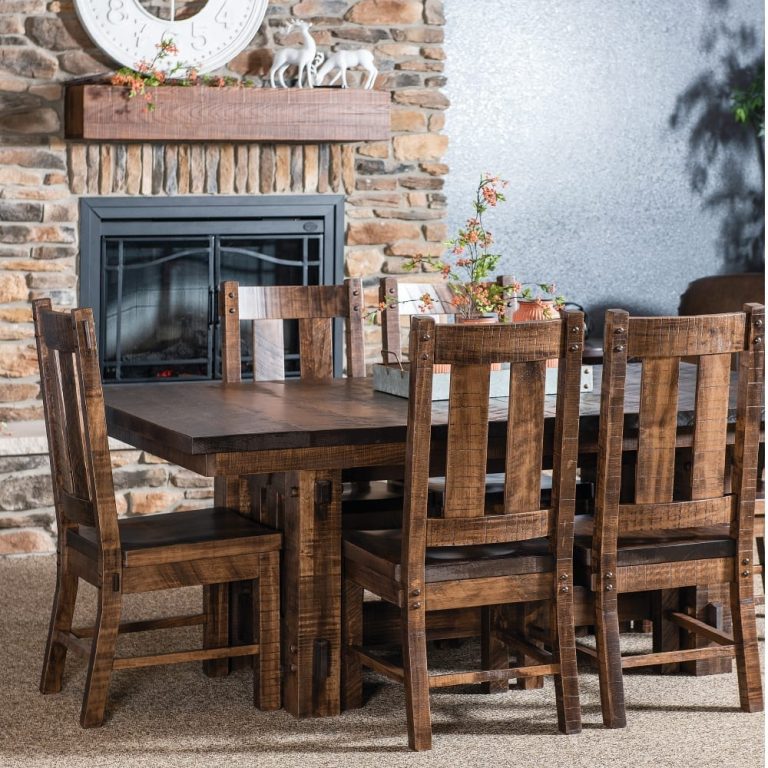 How To Style & Design With Rustic Furniture - The Amish Craftsman