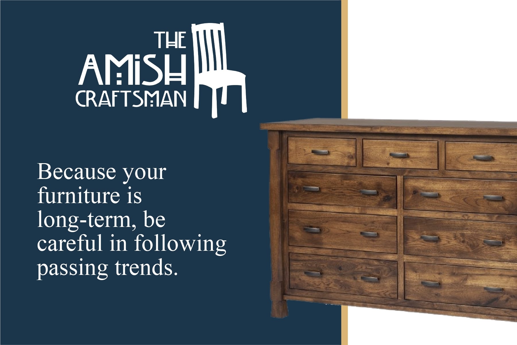 avoid trends with custom furniture