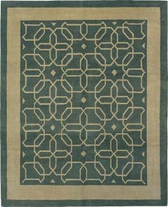 Honeycomb Boxwood-tiger rug