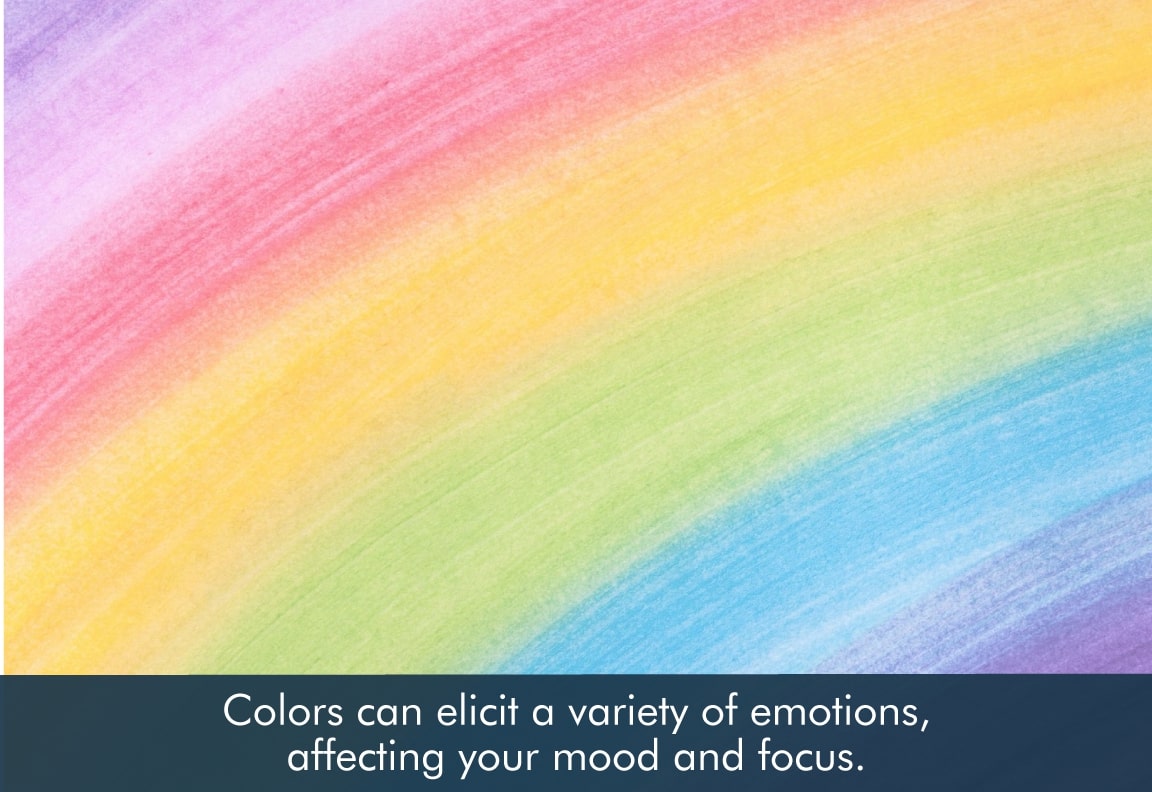colors can elicit a variety of emotions