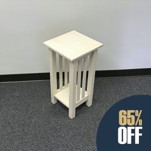 Mission Plant Stand - White