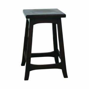 O10-W4 24" Bar Stool with Square Seat