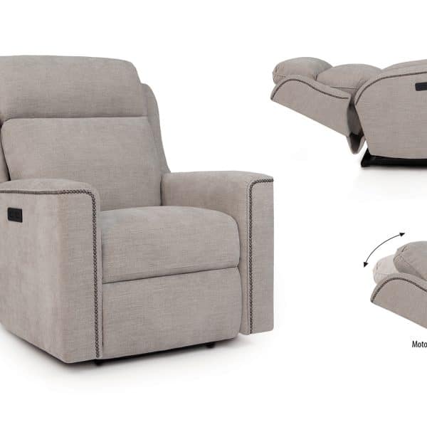 SB 423-83 Motorized Reclining Chair with Headrest