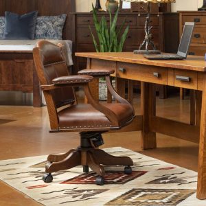 Leather Desk Chair