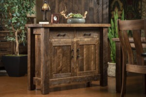Rustic Barnwood Server