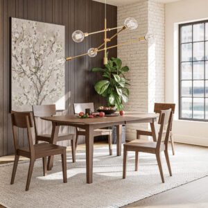 Briella Dining Table + Beckett Chairs