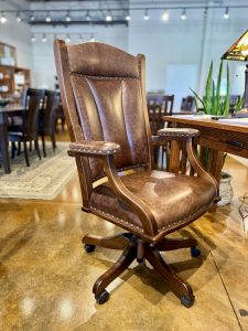 Leather Desk Chair