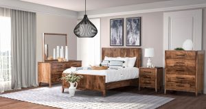 Bedroom interior. 3d illustration