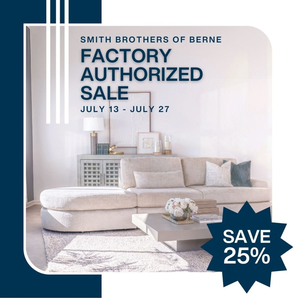Save 25% on Smith Brothers Upholstery