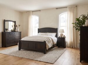 Finland Frost Bedroom AI