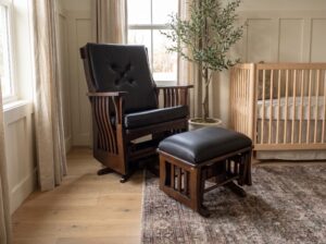 Glider & ottoman