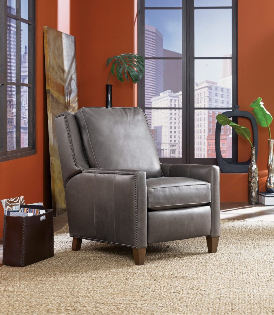 501 Leather Recliner