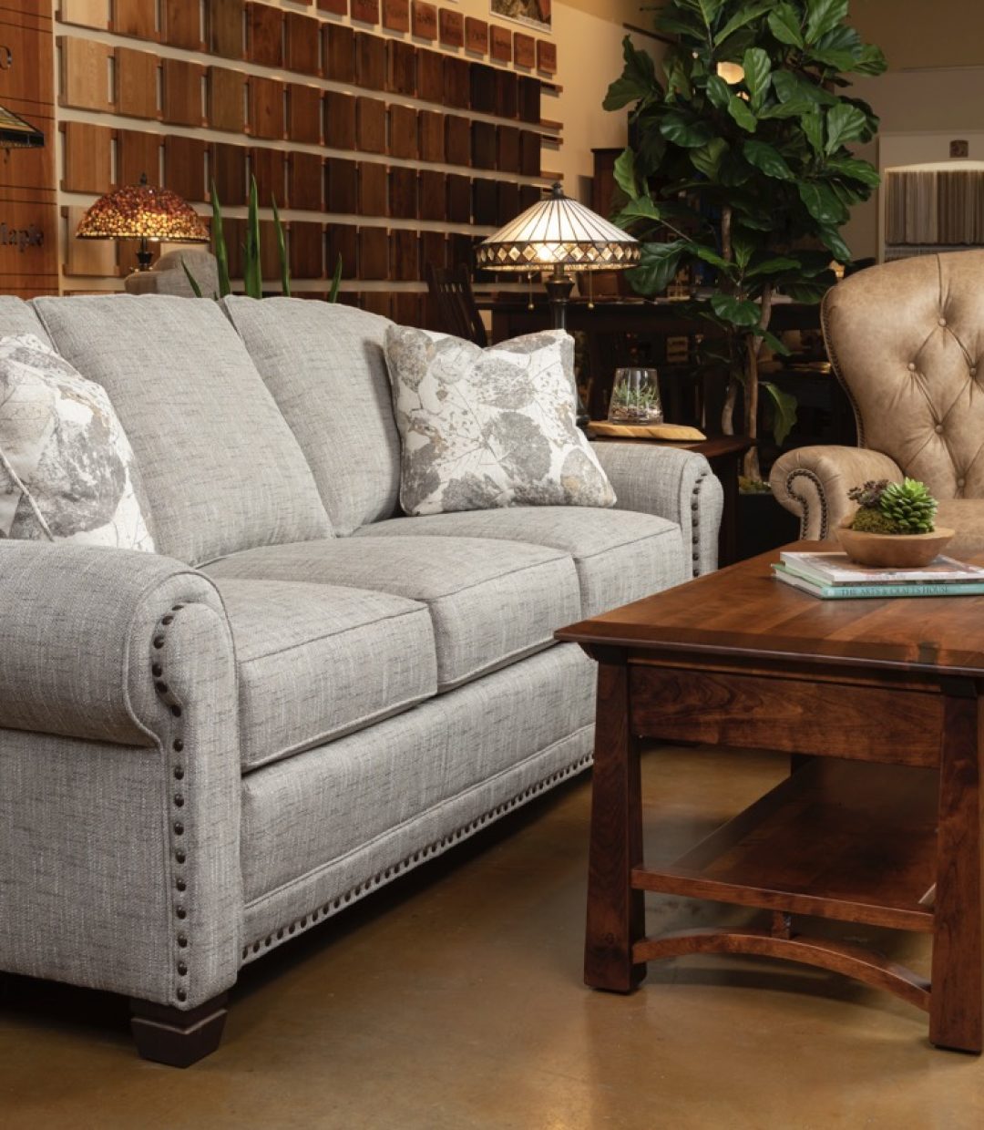 Smith Brothers Sofa + Chair