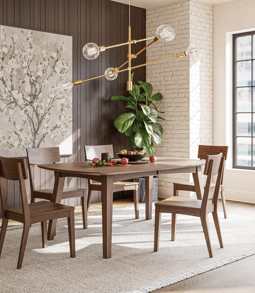 Briella Dining Table + Beckett Chairs
