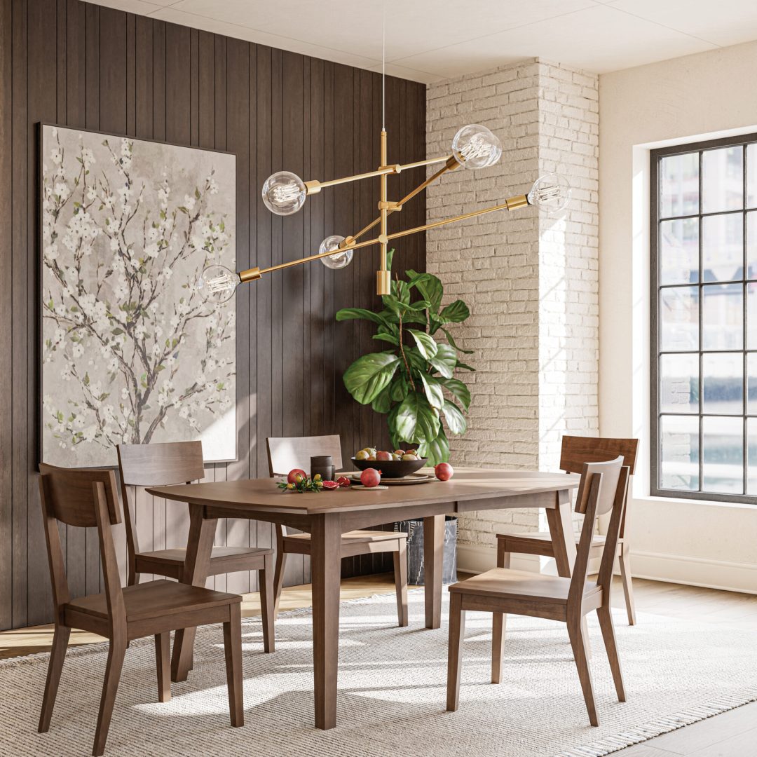 Briella Dining Table + Beckett Chairs