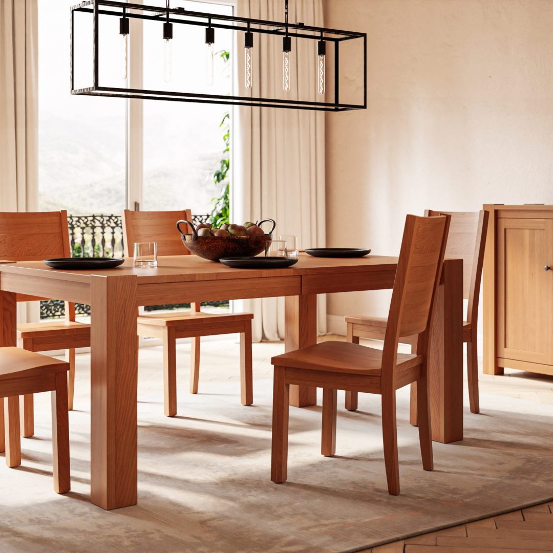 Cupertino Dining Table + Marcella Chairs