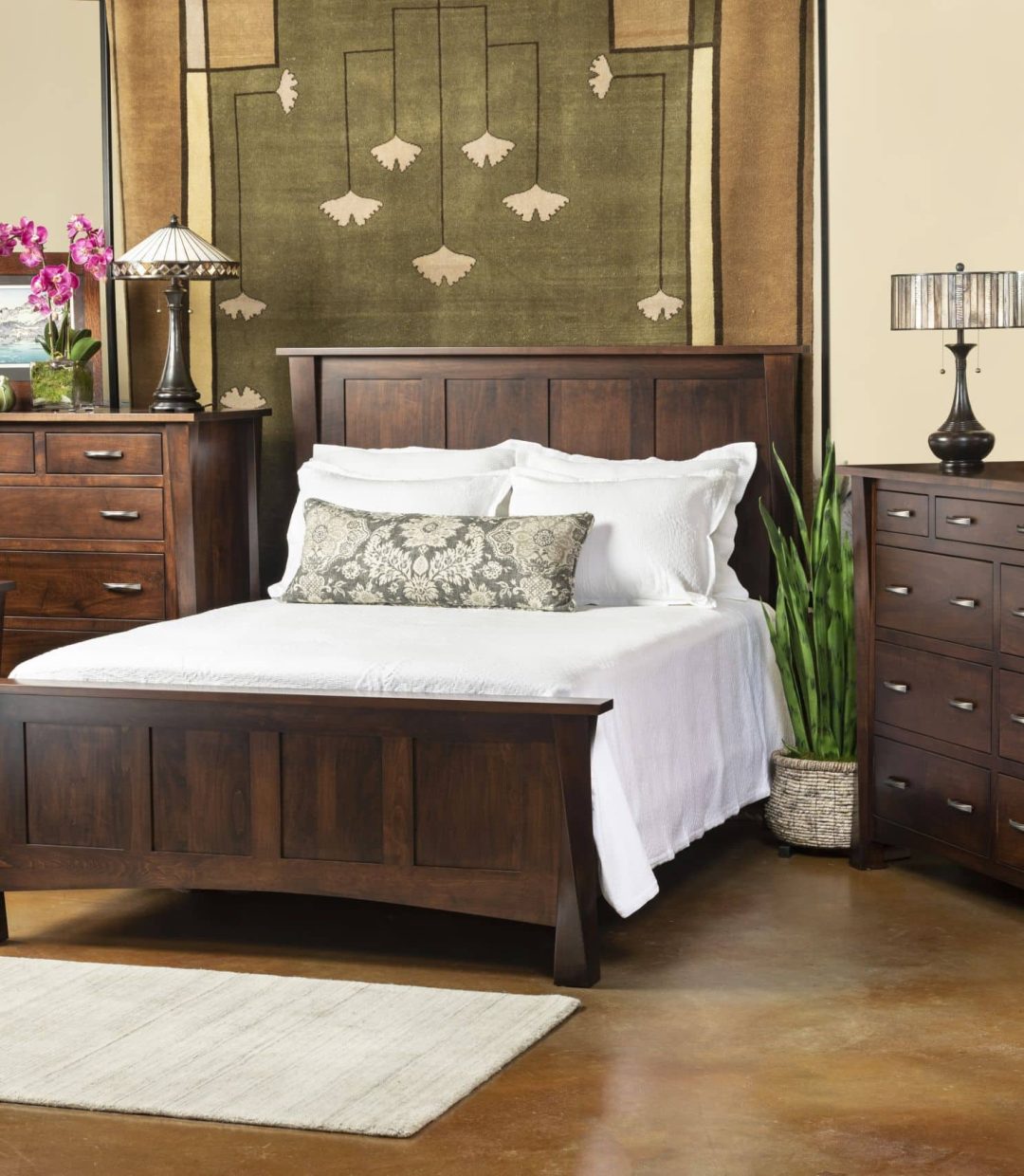 Cherry_Modern_Bedroom quick ship