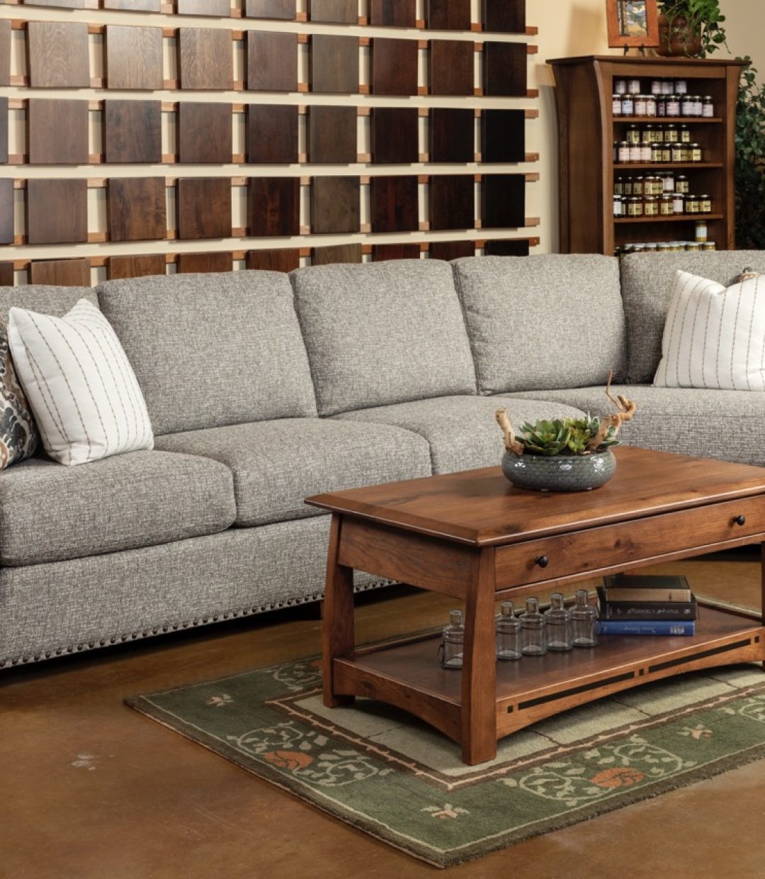Smith Brothers Cuddler Sofa