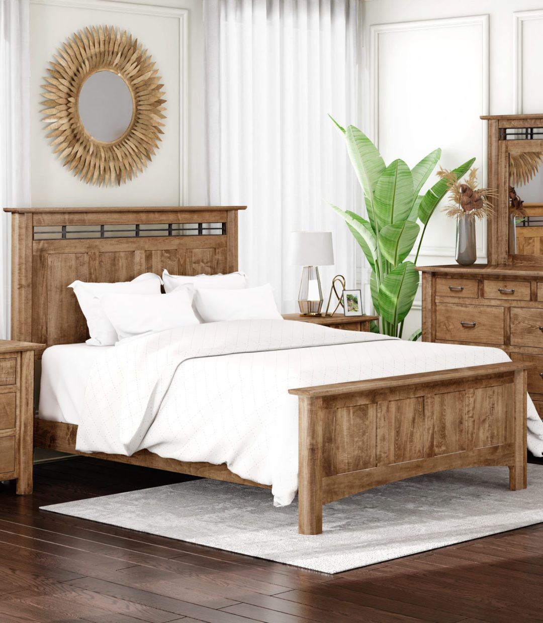 Fenwood Setting [Brown Maple with Almond]