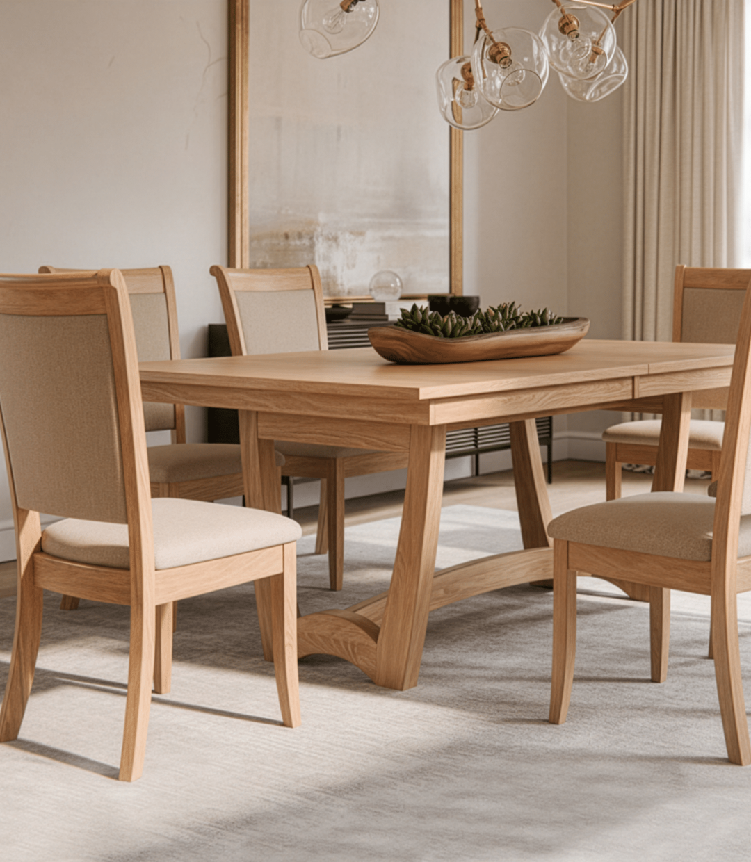 Light Wood Dining Table