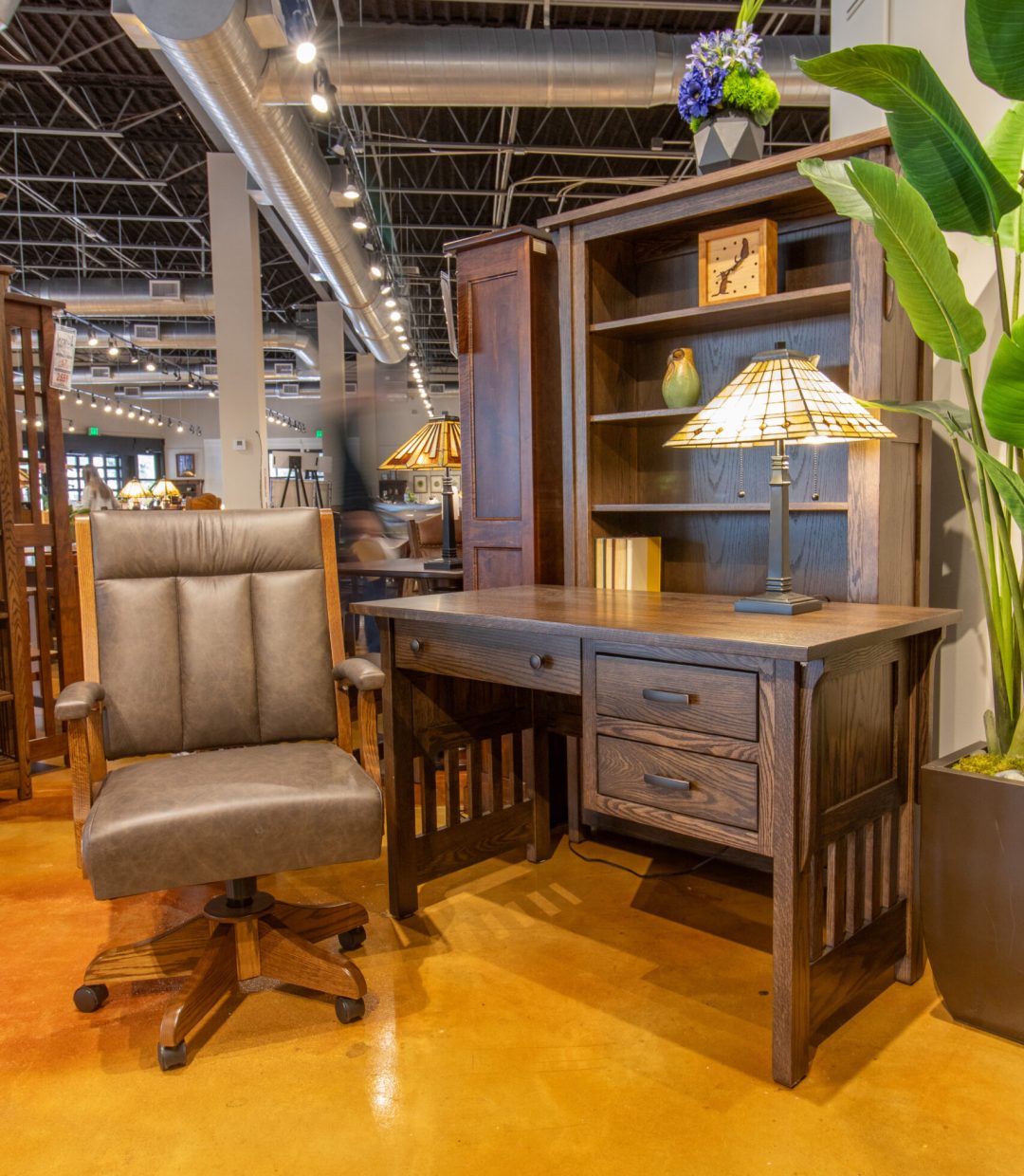 Desk and Office Chair