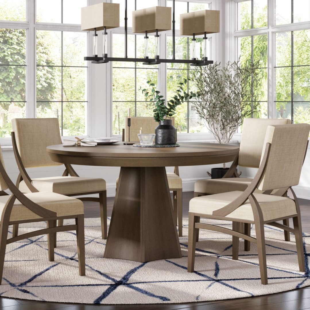 Bromwell Dining Table + Killough Dining Chairs