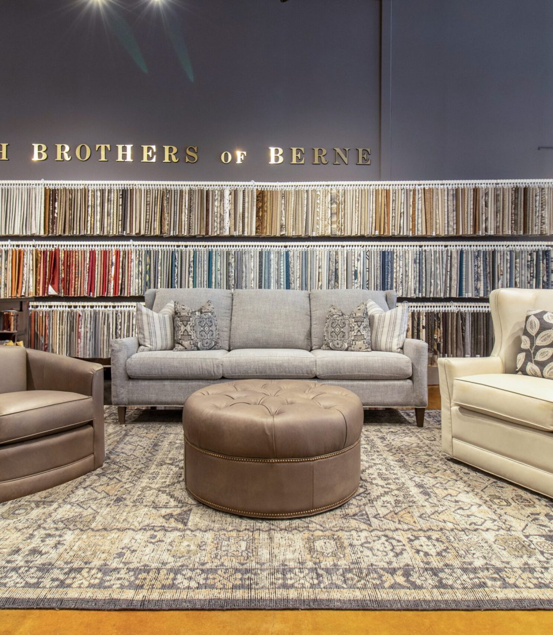 Smith Brothers Chairs + Sofa